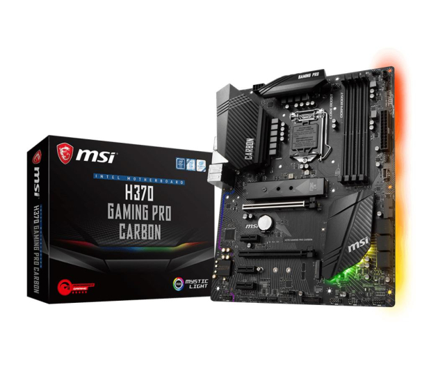 MSI H370 GAMING PRO CARBON - 422204 - zdjęcie